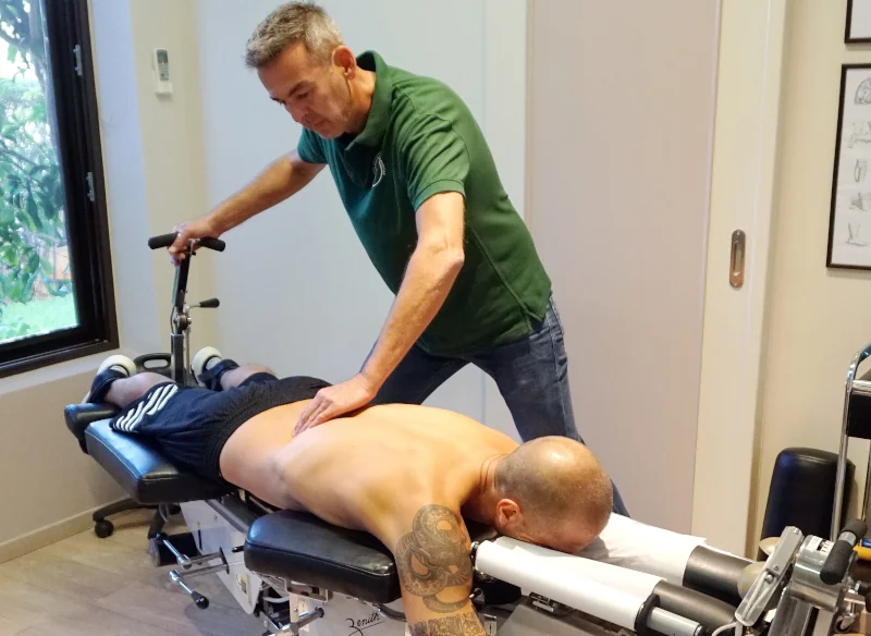 Έλξεις οσφυϊκής μοίρας - δισκοπάθεια